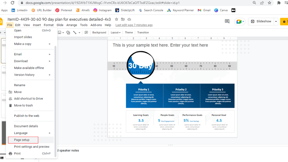 Reduce Size Of Google Slides