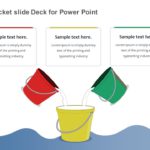 3 Buckets PowerPoint Template & Google Slides Theme