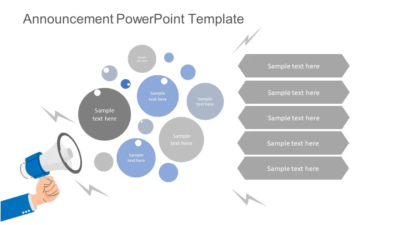 Announcement PowerPoint Template & Google Slides Theme