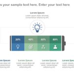 Free Battery KPI Indicator PowerPoint Template & Google Slides Theme