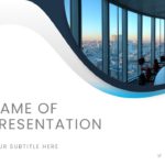 Blue Themed Background PowerPoint Template