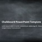 Chalkboard PowerPoint Template & Google Slides Theme