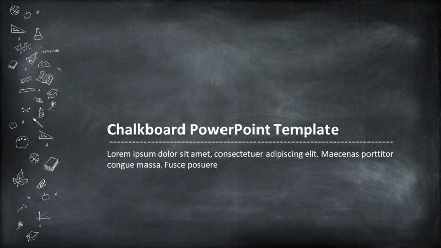 Chalkboard PowerPoint Template