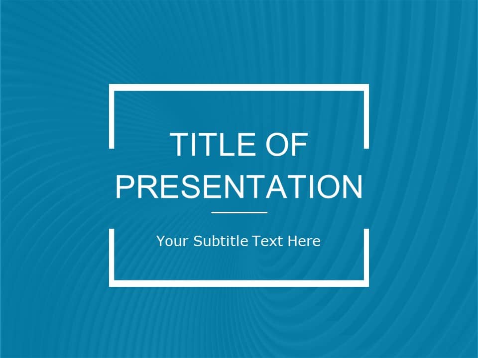 Company Presentation PowerPoint Background & Google Slides Theme