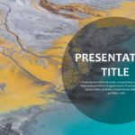 Earth Cover Title PowerPoint Template & Google Slides Theme