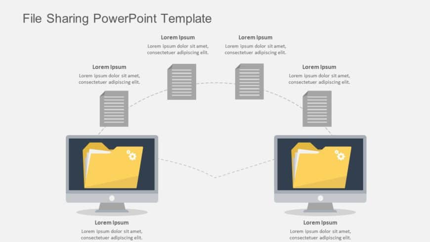 File Sharing Powerpoint Template