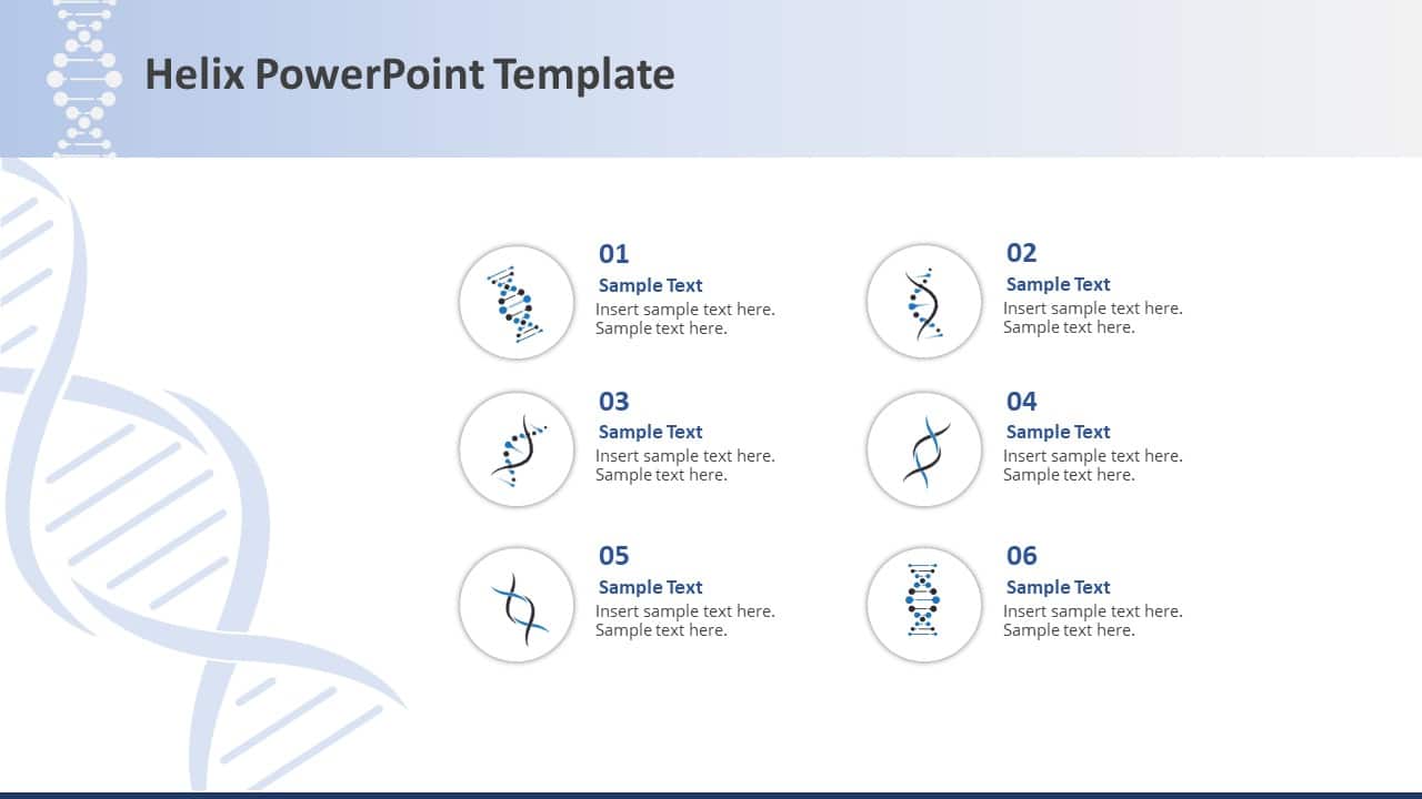 Helix PowerPoint Template For Presentations