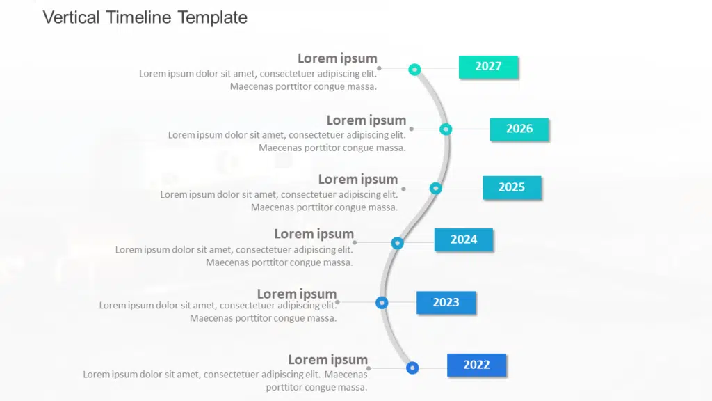 Vertical Timeline