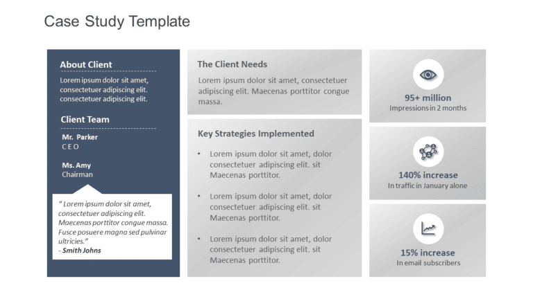5+ Top Case Study Presentation Examples Plus Free Case Study Template