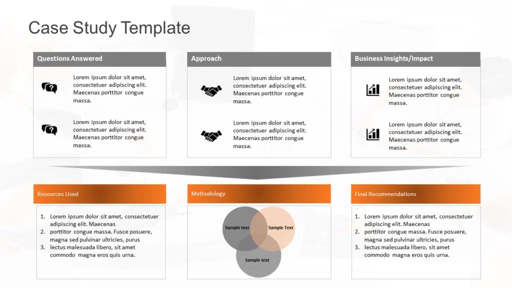 Case Study PPT Template