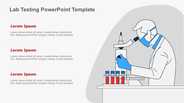 Lab Testing PowerPoint Template & Google Slides Theme