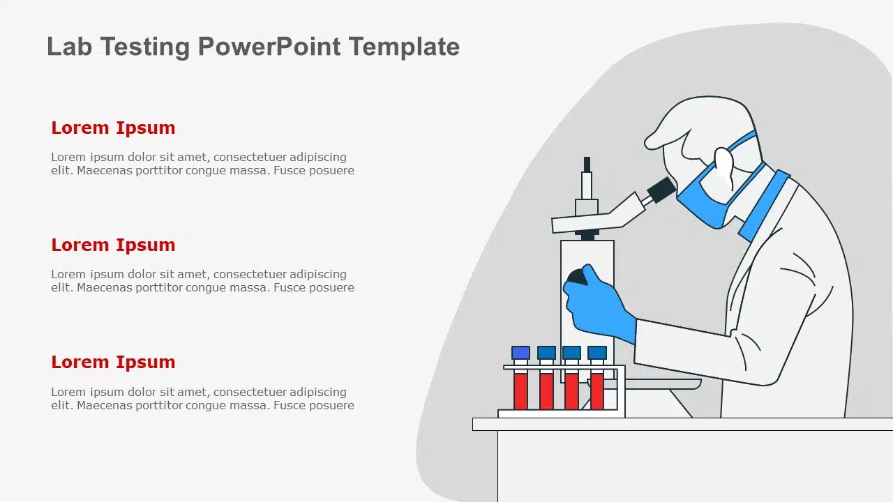 Lab Testing PowerPoint Template & Google Slides Theme