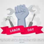 Labor Day Poster PowerPoint Template