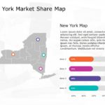 New York Map 1 PowerPoint Template