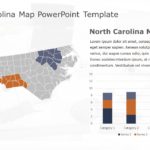 North Carolina Map 1 PowerPoint Template & Google Slides Theme