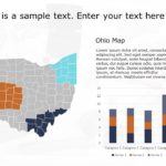 Ohio Map 1 PowerPoint Template & Google Slides Theme