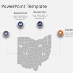 Ohio Map 2 PowerPoint Template & Google Slides Theme