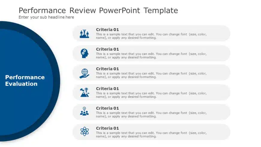 Performance Review PowerPoint Template