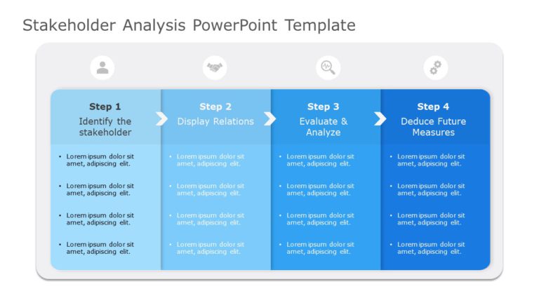 Stakeholder Analysis PowerPoint Template & Google Slides Theme