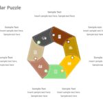 7 Circular Puzzle PowerPoint Template & Google Slides Theme