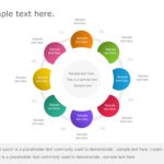 8 Steps Circle PowerPoint Template & Google Slides Theme