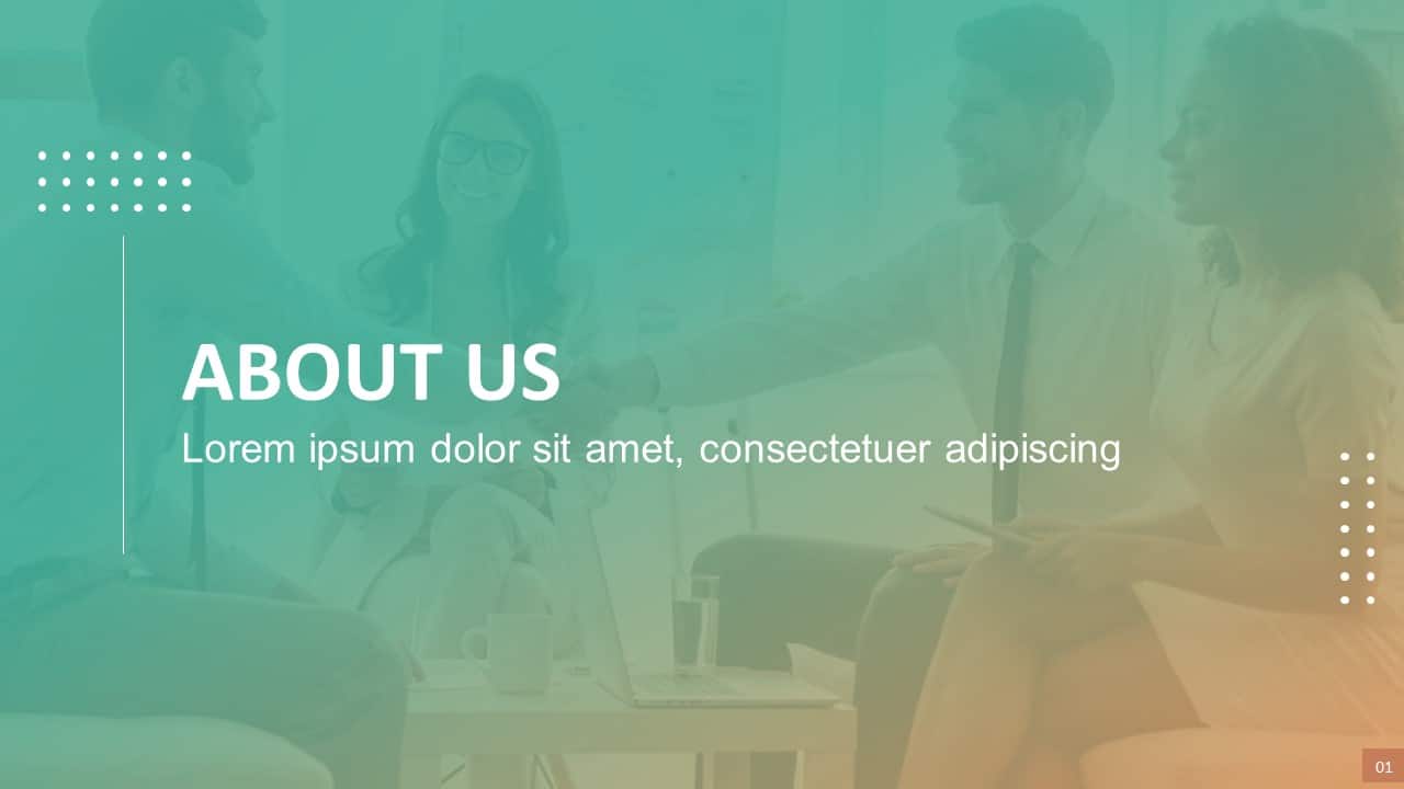 About Us Company Presentation & Google Slides Theme