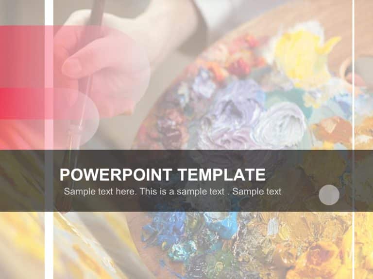Art Cover PowerPoint Template