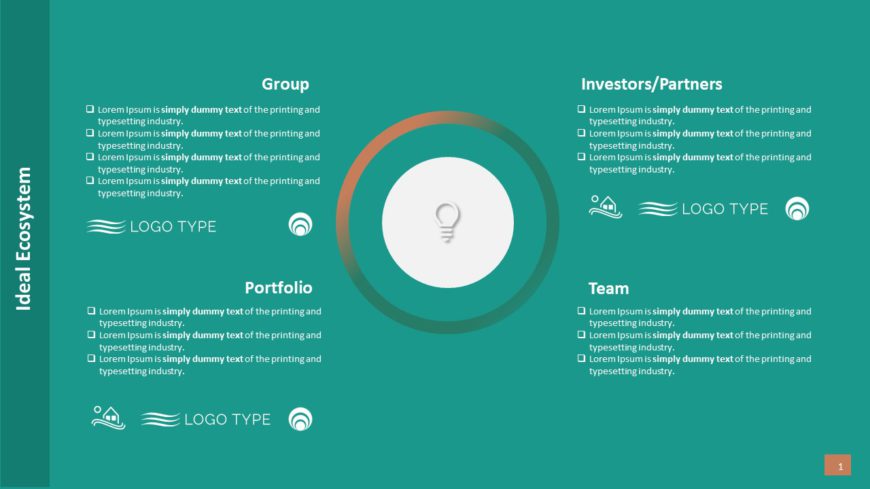 Business Ecosystem PowerPoint Template