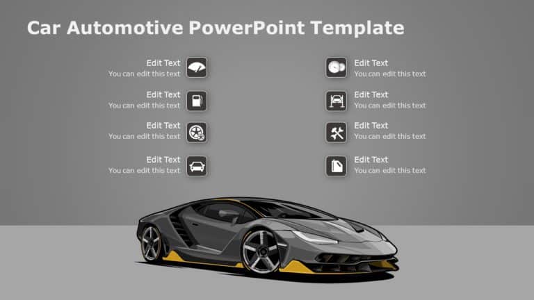 Car Automotive PowerPoint Template & Google Slides Theme