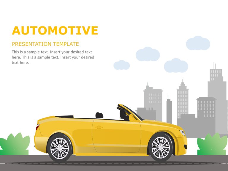 Car PowerPoint Template & Google Slides Theme