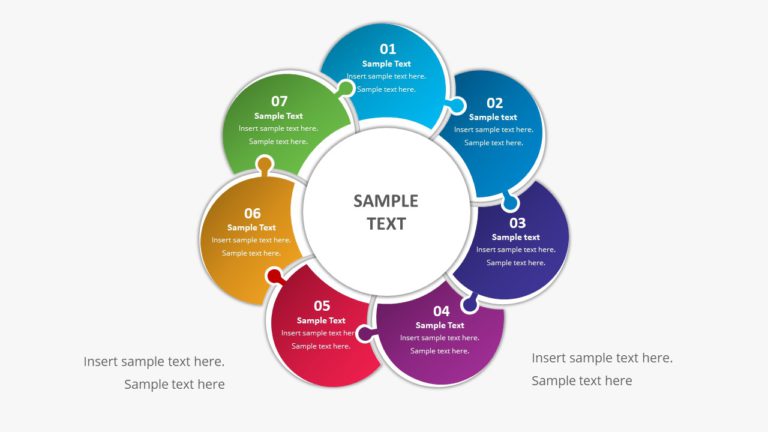 Circular Infographic PowerPoint Template & Google Slides Theme