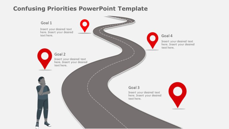 Confusing Priorities PowerPoint Template & Google Slides Theme