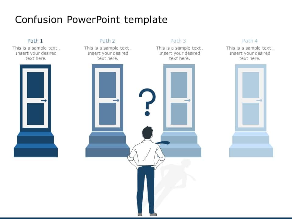 Confusion PowerPoint Template & Google Slides Theme