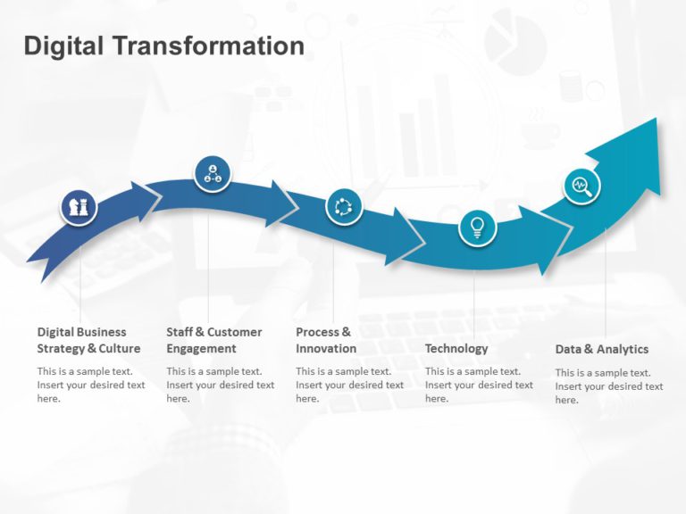 Digital Transformation Process PowerPoint Template & Google Slides Theme