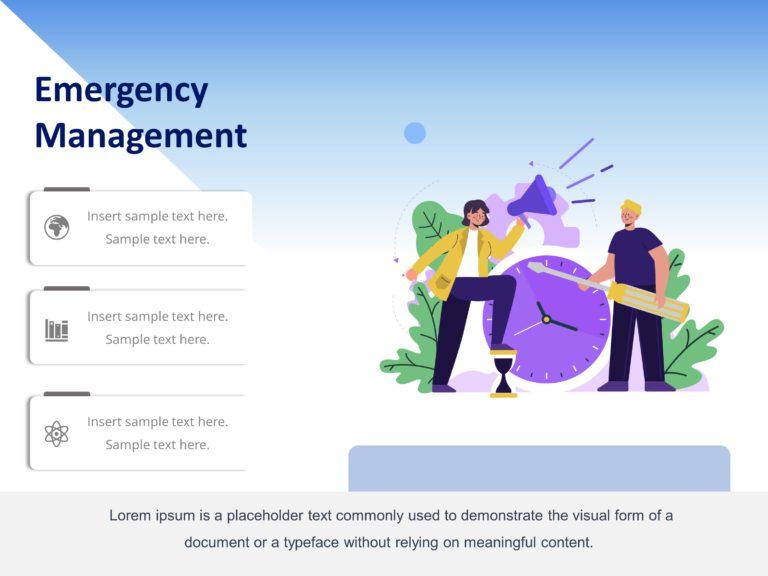 Emergency Management Plan PowerPoint Template & Google Slides Theme