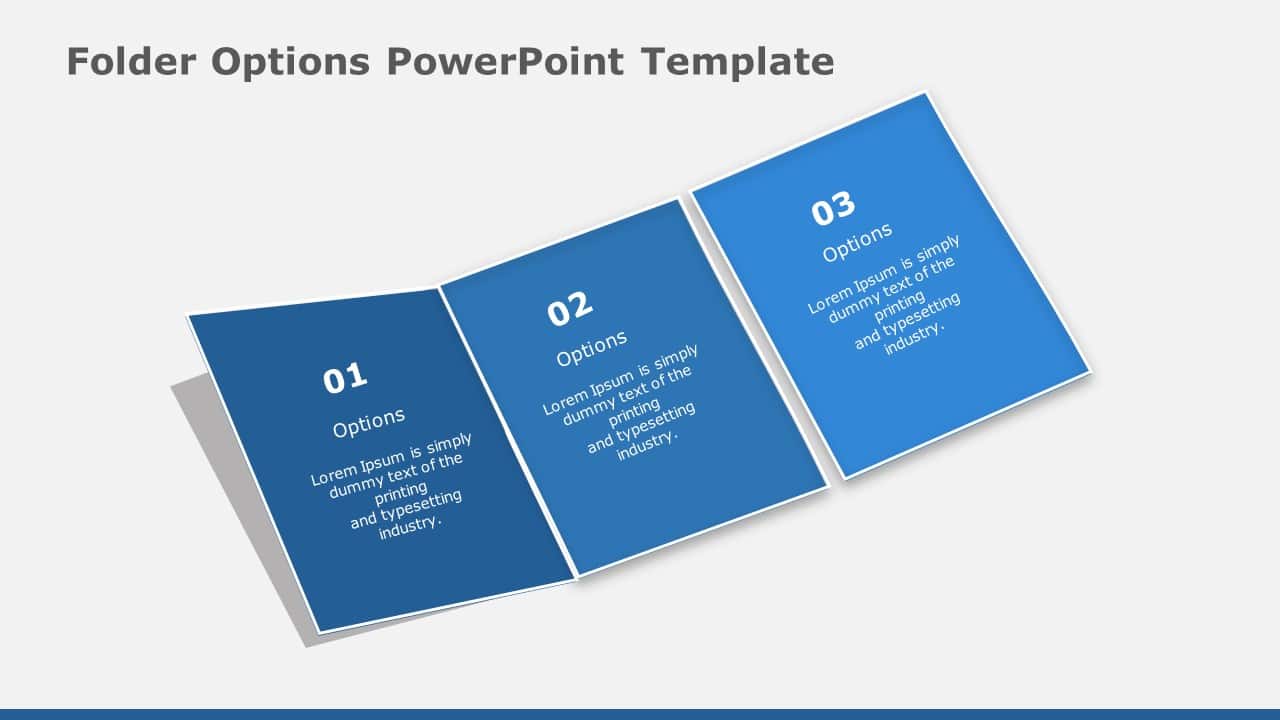 Folder Options PowerPoint Template & Google Slides Theme