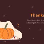 Happy Thanksgiving Template & Google Slides Theme