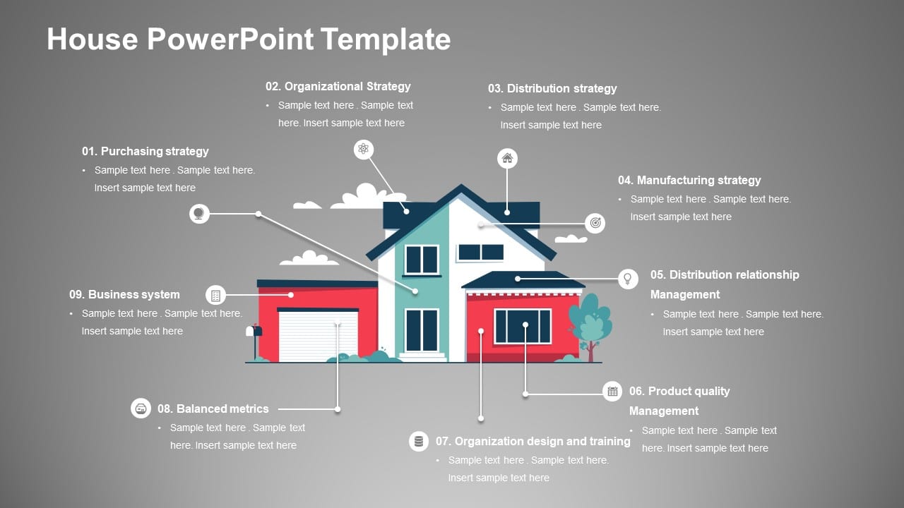 House PowerPoint Template & Google Slides