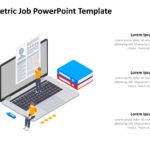 Job Isometric PowerPoint Template & Google Slides Theme