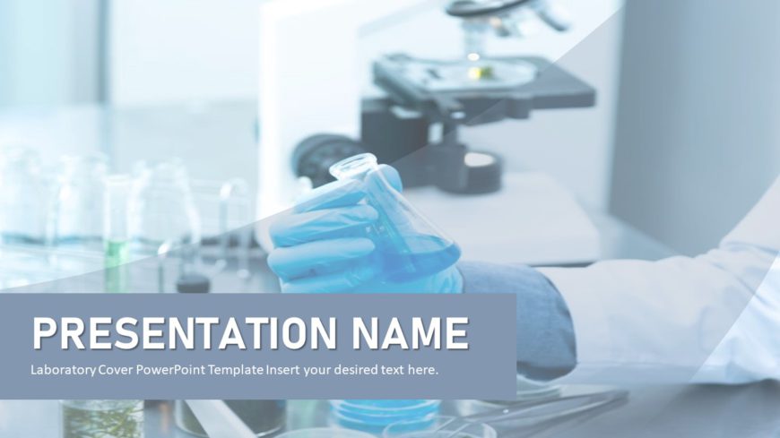 Laboratory Cover PowerPoint Template