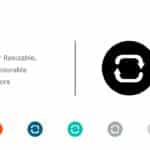 Loop Icon PowerPoint Template & Google Slides Theme