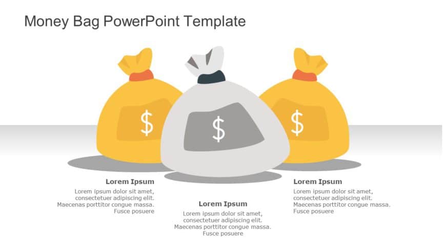 Money Bag PowerPoint Template