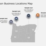 Oregon Map 2 PowerPoint Template & Google Slides Theme