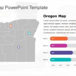 Oregon Map 7 PowerPoint Template & Google Slides Theme