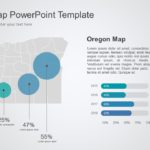 Oregon Map 8 PowerPoint Template & Google Slides Theme