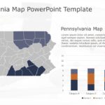 Pennsylvania Map 1 PowerPoint Template & Google Slides Theme