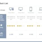 Product List PowerPoint Template