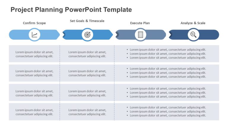 Project Planning PowerPoint Template 3 & Google Slides Theme