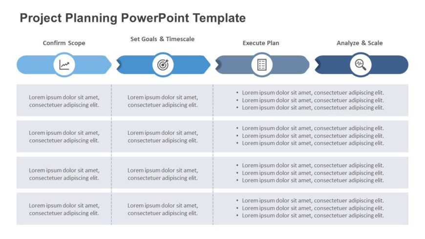 Project Planning PowerPoint Template 3