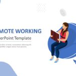 Remote Working Isometric PowerPoint Template & Google Slides Theme